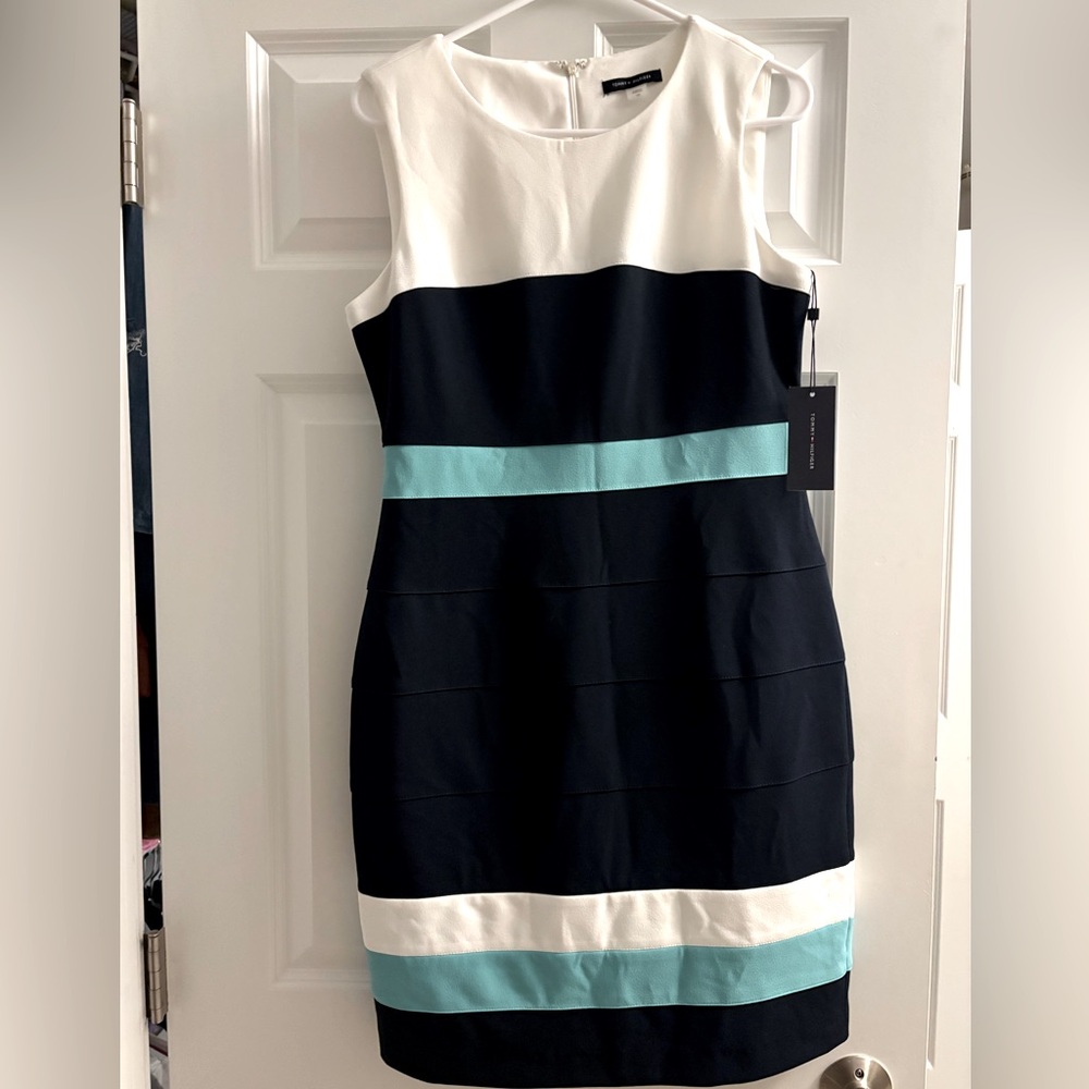 NEW TOMMY HILFIGER AVA SLEEVELESS DRESS 10